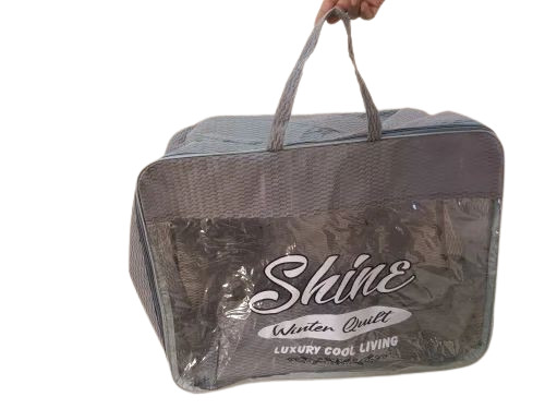 Pvc Shine Winter Quilt Blanket Bag