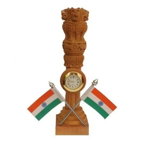 Wooden Ashoka Pillar