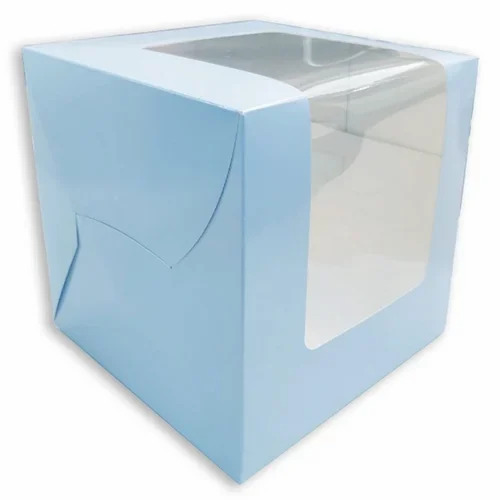 Blue Tall Cake Boxes