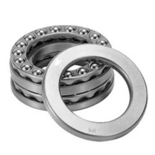 Industrial Ball Bearing - Metal, Single Row, Silver | Smooth Rotation, Low Friction, High Speed, Heavy Load, Durable, Heat Resistant, Compact Design, Precision Engineering