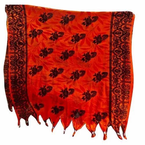 Ladies Printed Velvet Shawl