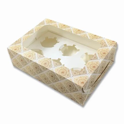 Printed Cup Cake Box