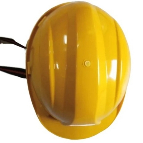 Pvc Safety Helmet - Color: Yellow