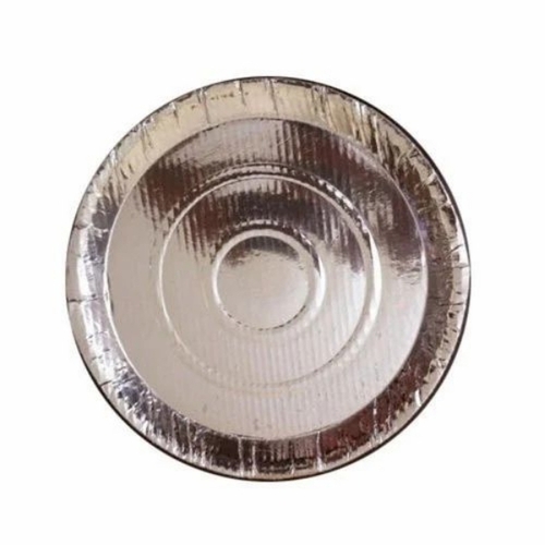 Silver Paper Plate