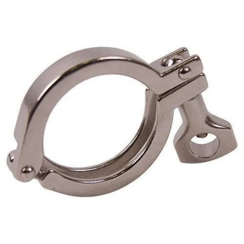 Stainless Steel Clamps - Stainless Steel, Silver, Round | Corrosion Resistant, High Strength, Adjustable Fit, Durable, Rust Proof, Precision Clamp