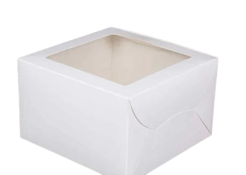 White Tall Cake Boxes