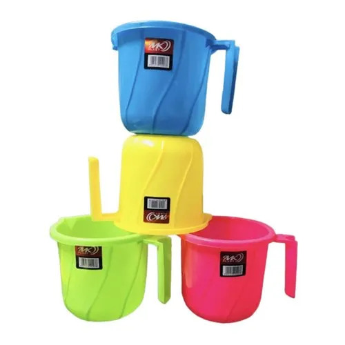 1 L Durable Plastic Bath Mugs