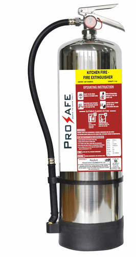 9 Liter Wet Chemical Class K Type Fire Extinguisher