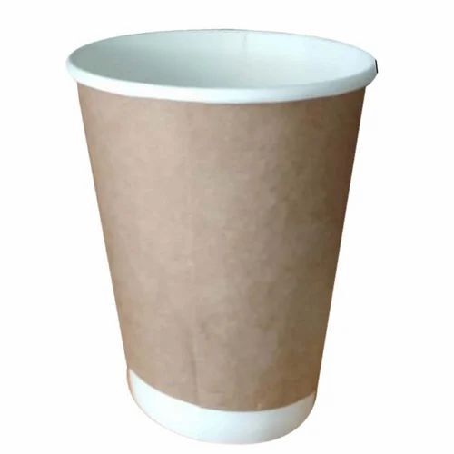 Brown Disposable Paper Coffee Cup