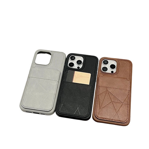 Card Bag Slot Stand Holder Pu Leather Phone Case
