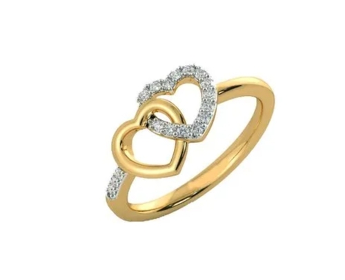 Diamond Heart Ring