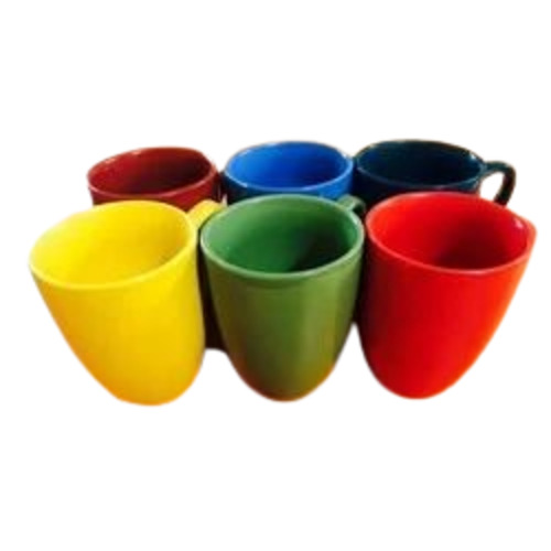 Multicolor Ceramic Milk Mug - Color: Multi Color