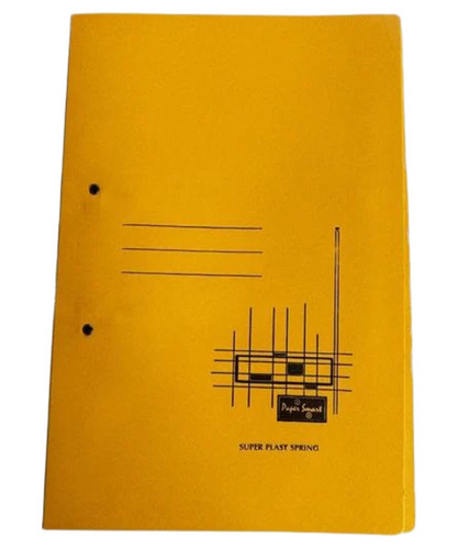 A4 Yellow Spring File