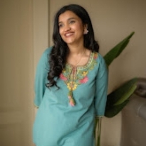 Blue kurtis