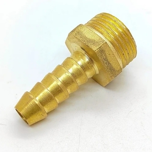 Brass hose nipple