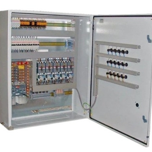 Control Panel Board - Heavy Duty Metal Base 220v Rated Insulation Voltage Grey Painted Finish 1 Year Warranty