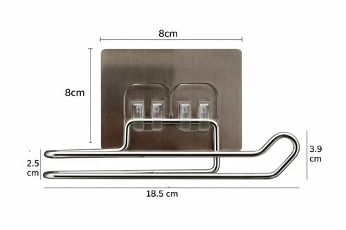 Double Tissue Towel Bar