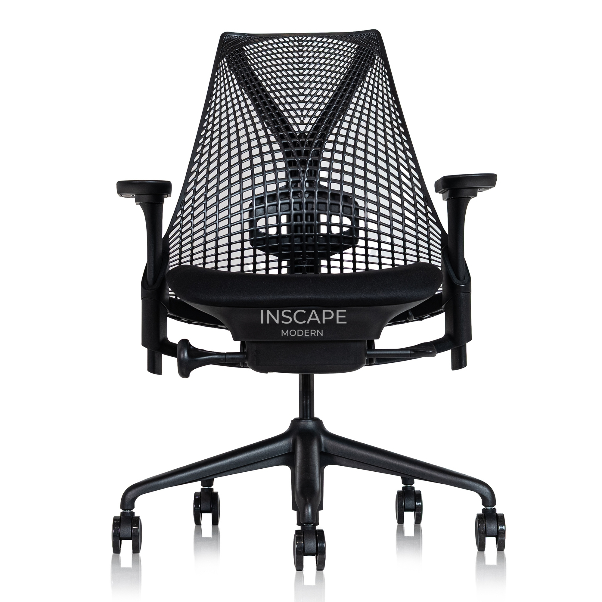 HM Sayl Chair Renewed by Inscape Modern | Frameless 3D Intelligent Back, Harmonic Tilt, PostureFit | Iconic Ergonomic Office Chair with Suspension Back for Dynamic Support, Sustainable Material