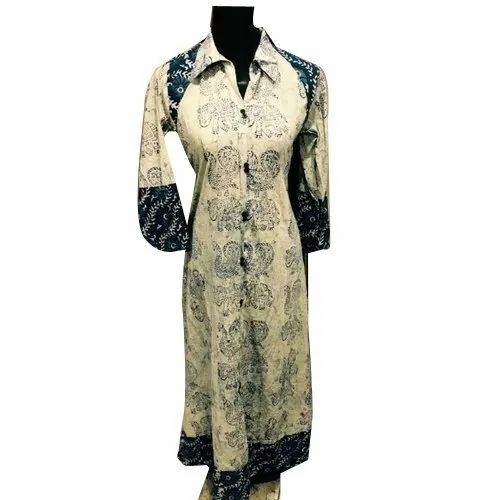 Printed Casual Wear Cotton Kurti