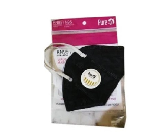 PureM Kn95 Black Face Mask