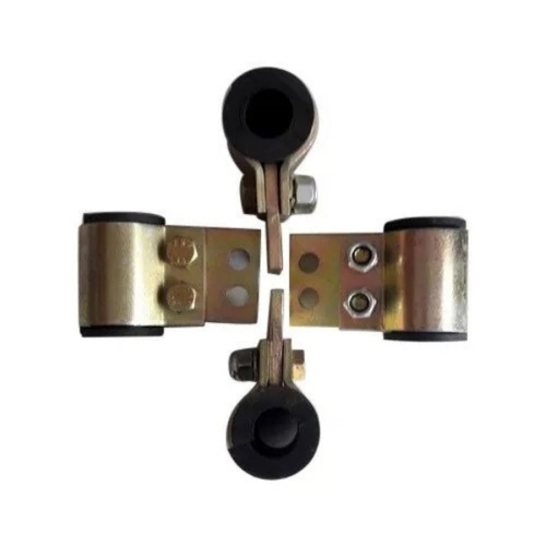 Rubber clamp rock breaker