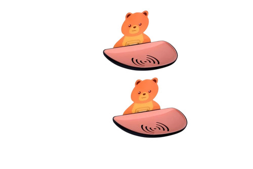 Semi Circle Soap Dish (2 Pcs Set) - Acrylic Material, Wall Mount, Durable, Water Resistant, Bathroom Use