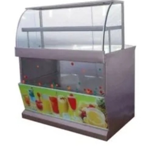 Ss Juice Display Counter