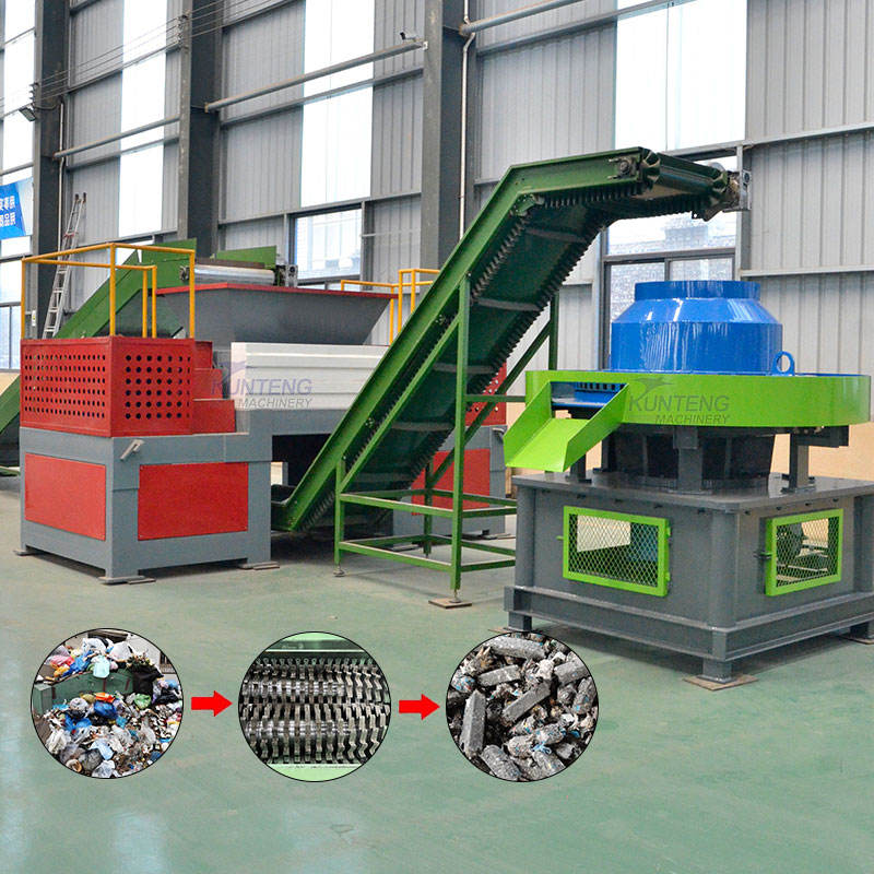 Agricultural Double Axis Shredders - Application: Household (Solid Waste)