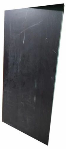 Black Laminated Wooden Hinged Door - Solid Wood Standard Size Brown | Entry Door Swing Open 30mm Leaf Thickness Right Lock Handle