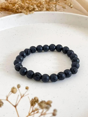 Black Stone Bracelet - Feature: Stylish Look