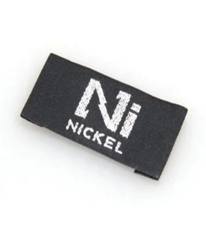 Black Woven Labels For Garment - Coating Type: Matte