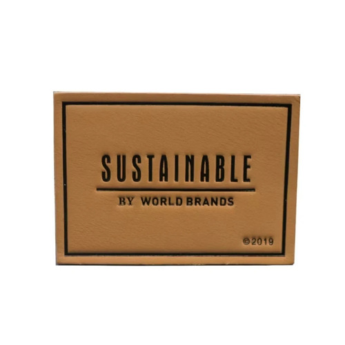 Brown Garment Label - Coating Type: Matte