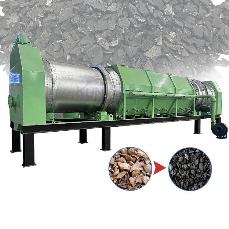 Agricultural Waste Sawdust Carbonization Furnace - Capacity: 0.8-1.5 T/Hr