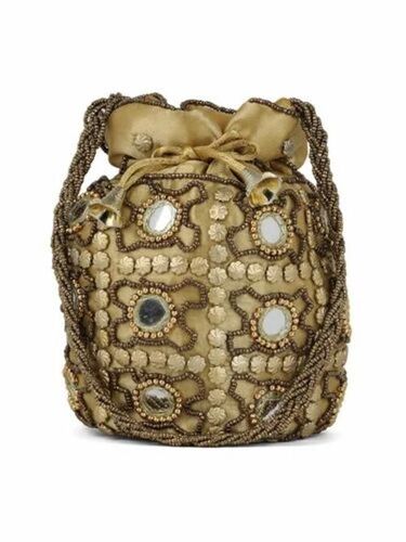 Cotton Embroidered Potli Bags