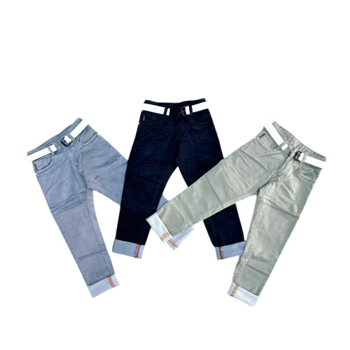 Kids Basic Casual Denim Jeans