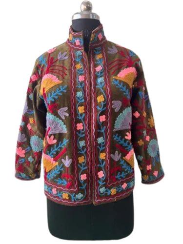 Ladies Embroidery Jacket - Color: Multi Color