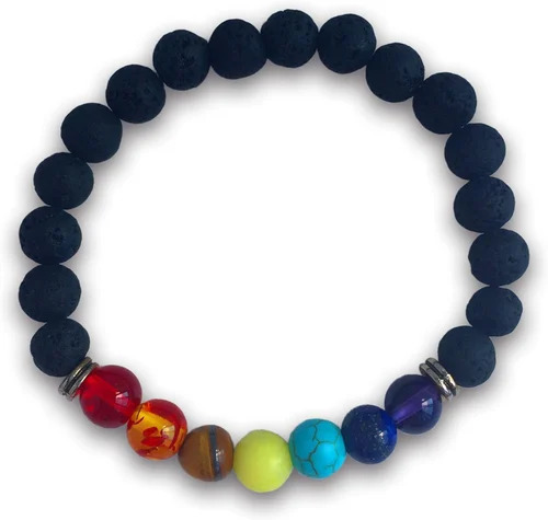 Lava Seven Chakra Bracelet - Gender: Unisex