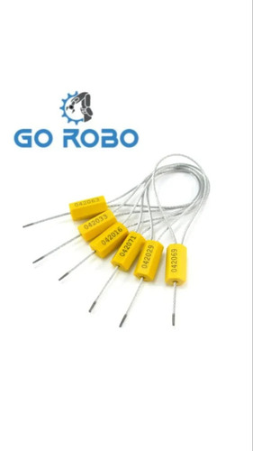 Yellow Hex Wire Cable Seal - Application: Logistics