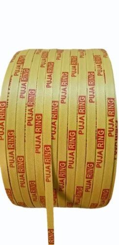 12mm Yellow Color Printed Pp Box Strapping Roll