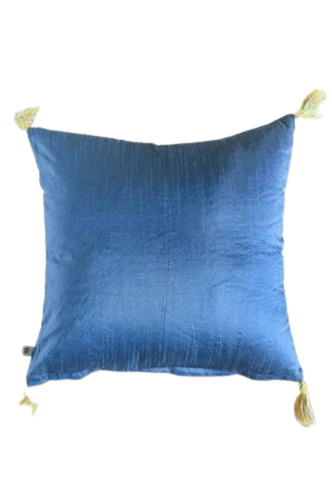 Blue Color Plain Cushion Cover