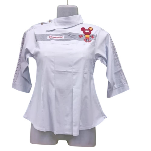 Ladies Cotton Party Wear Top