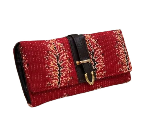 Ladies Red Clutch Bag