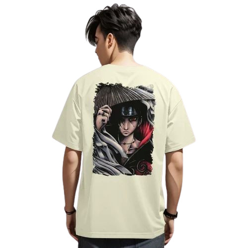 Men White Color Printed T Shirt