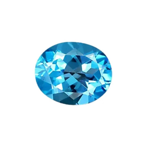 Natural Blue Topaz Gemstone - Grade: Aaa