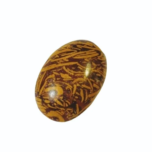 Natural Jasper Gemstone (Sang E Maryam) - Color: Brown Red