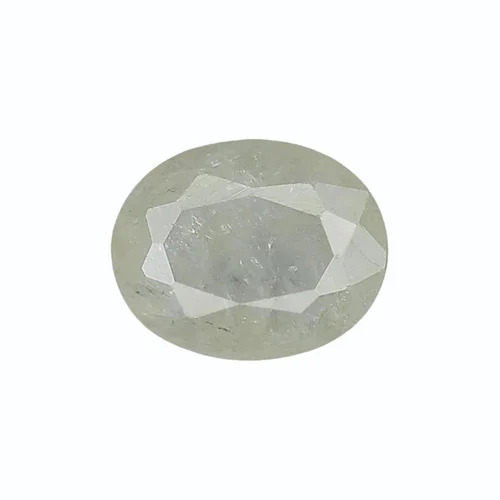 Natural White Sapphire (Safed Pukhraj) Gemstone - Grade: Aaa