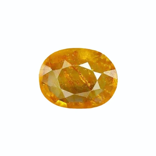 Natural Yellow Sapphire (Pukhraj) Gemstone -Bangkok - Grade: Aaa