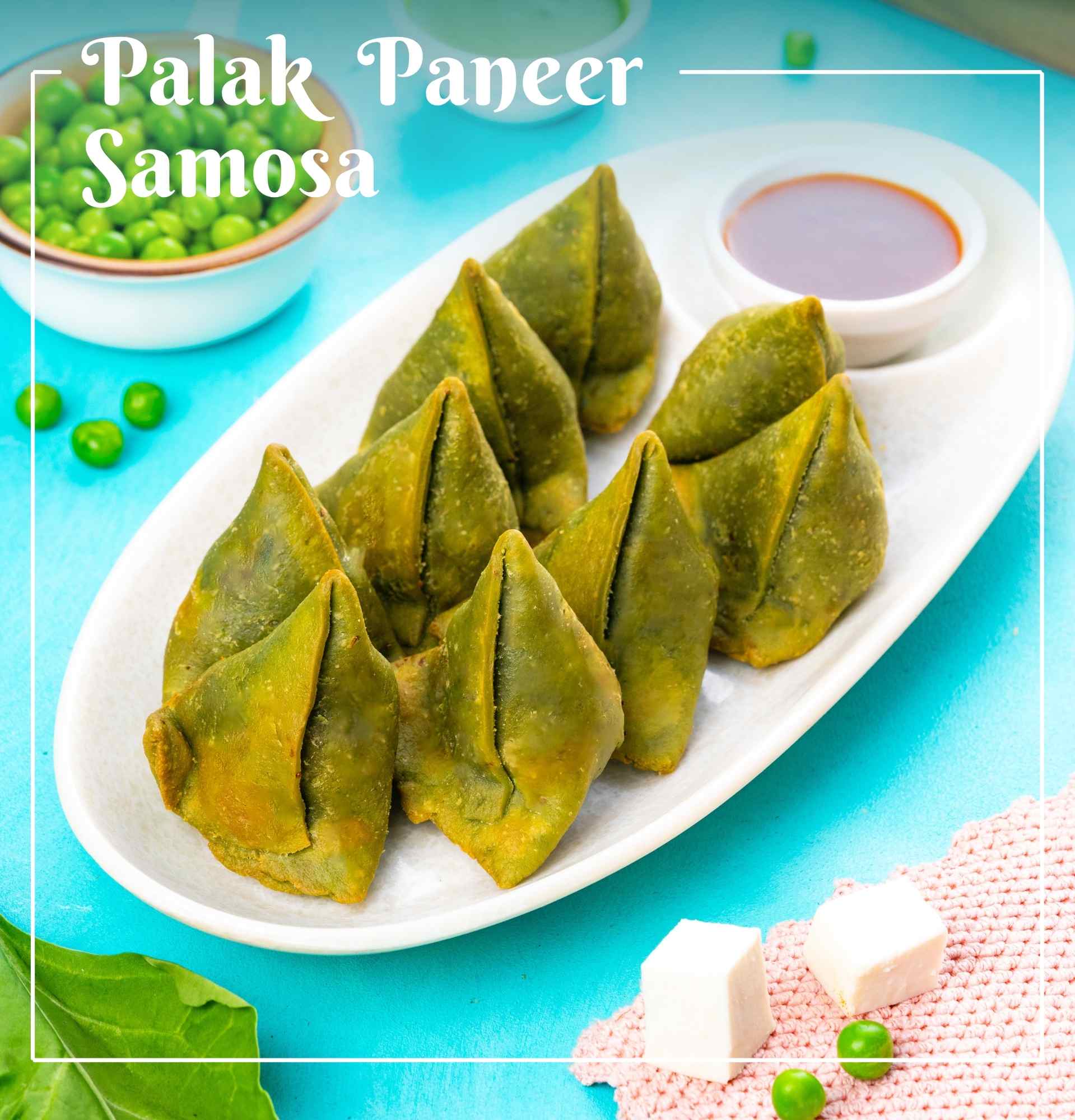 Palak Paneer Samosa