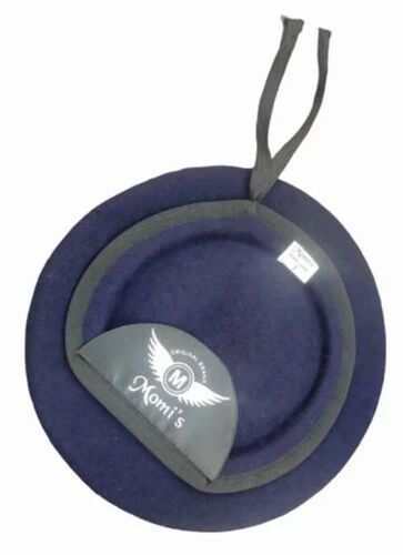 Plain Woolen Military Beret Cap