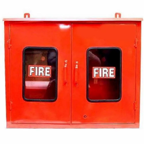 Rectangular Red Hose Box